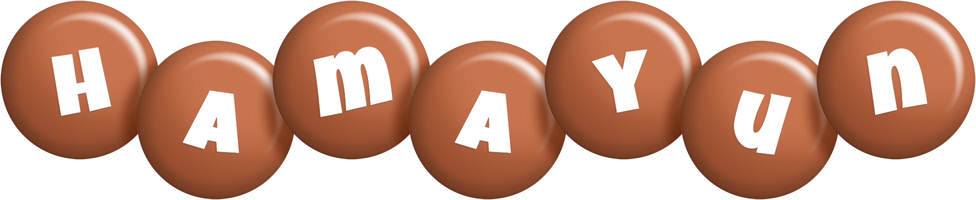 Hamayun candy-brown logo