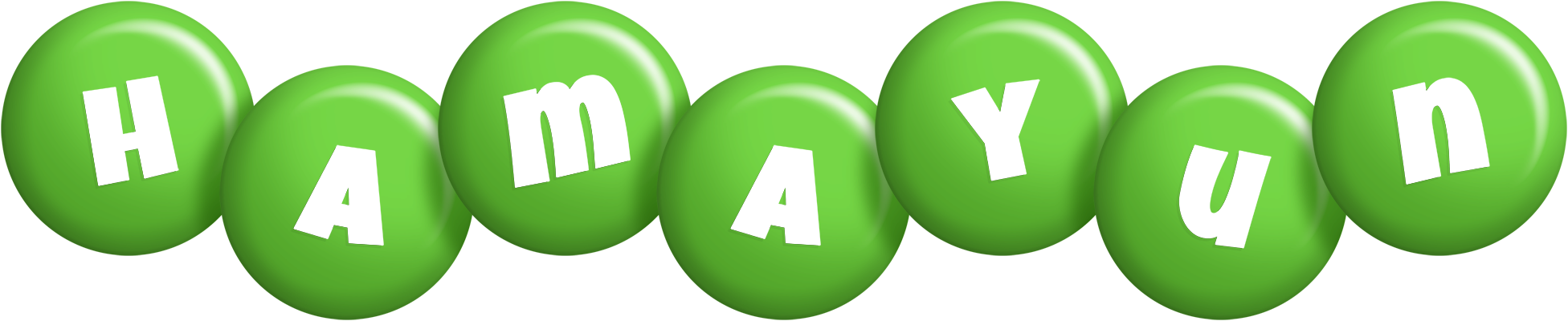 Hamayun candy-green logo