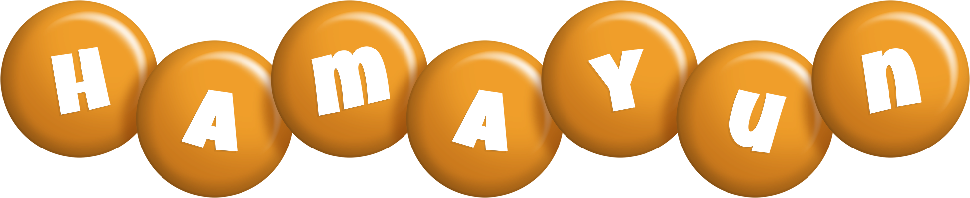 Hamayun candy-orange logo