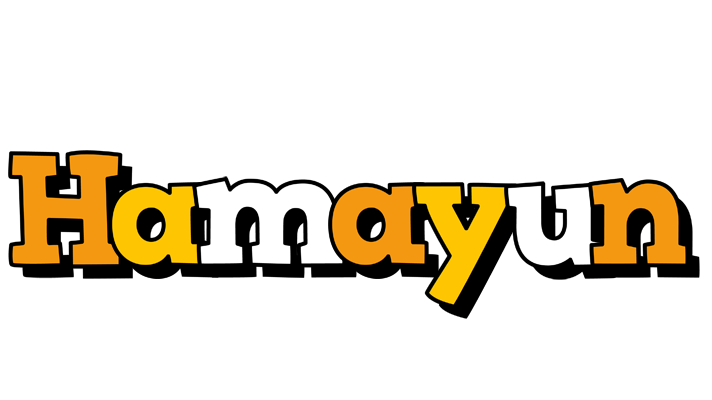 Hamayun cartoon logo