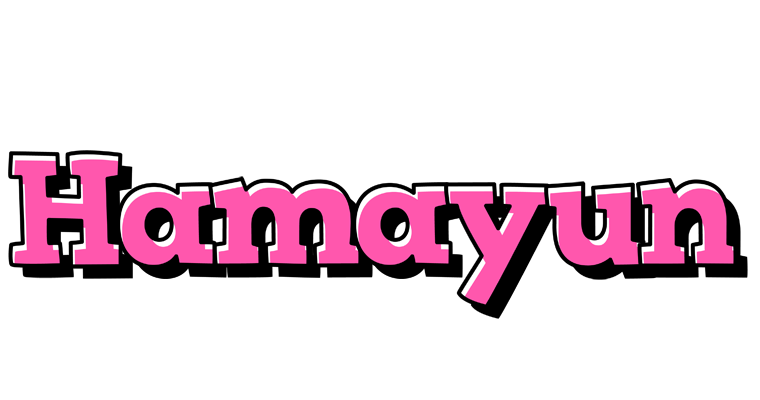 Hamayun girlish logo