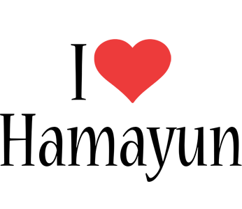 Hamayun i-love logo