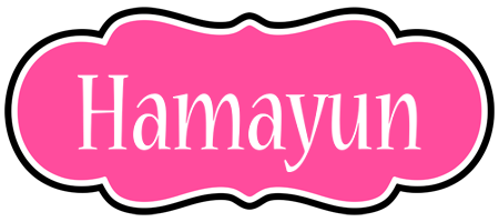 Hamayun invitation logo