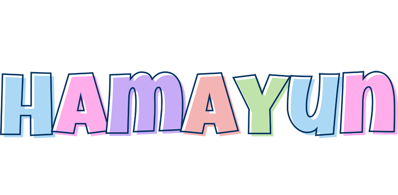 Hamayun pastel logo