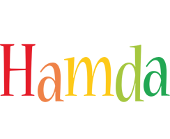 Hamda birthday logo