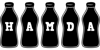 Hamda bottle logo