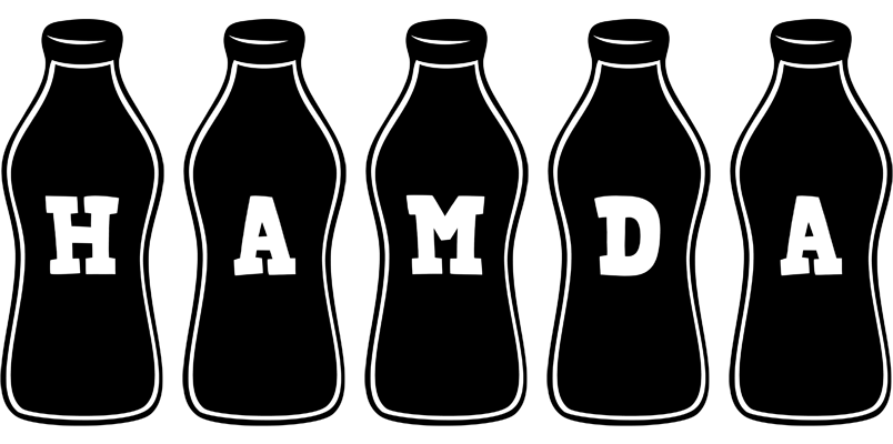 Hamda bottle logo
