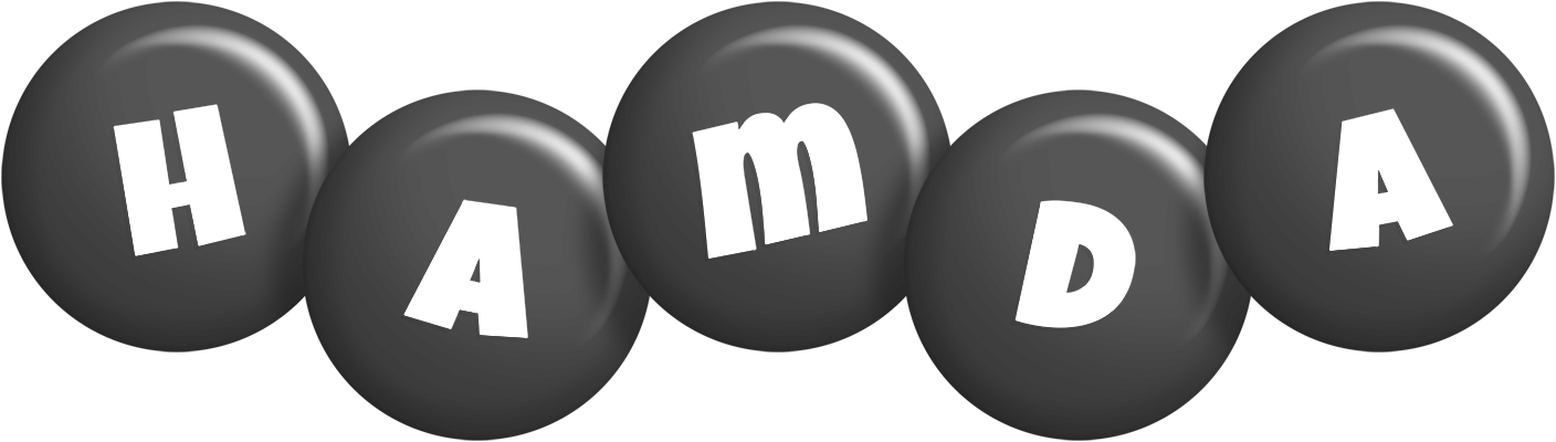 Hamda candy-black logo