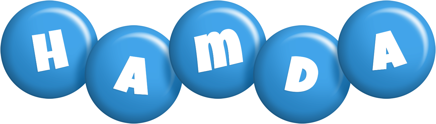 Hamda candy-blue logo
