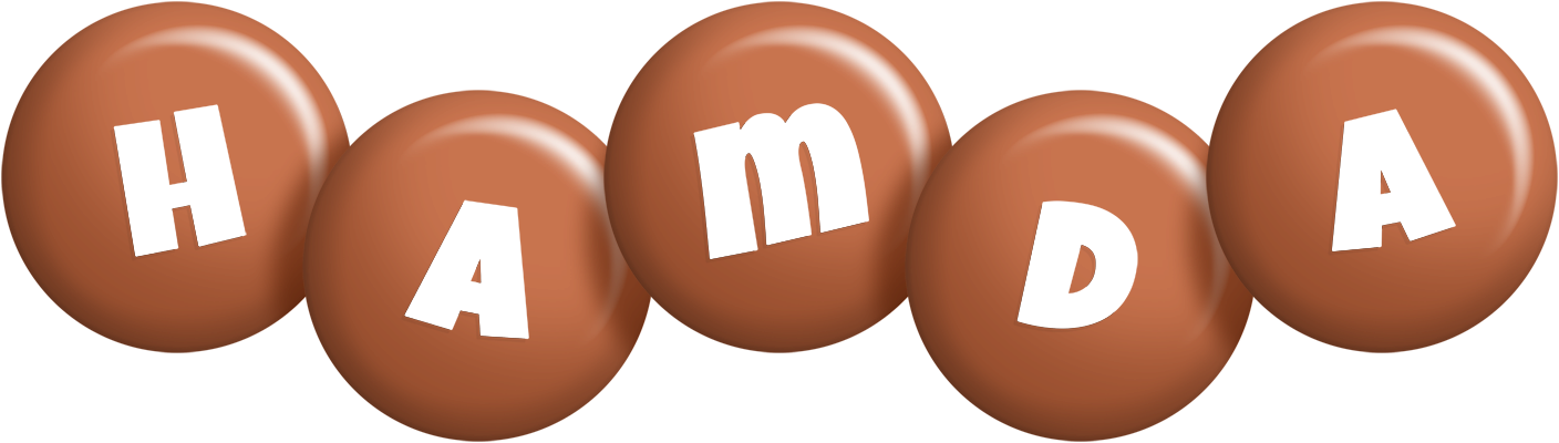 Hamda candy-brown logo