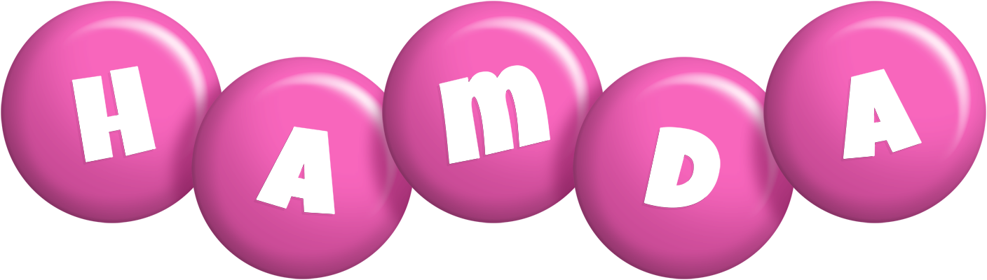 Hamda candy-pink logo