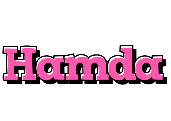 Hamda girlish logo