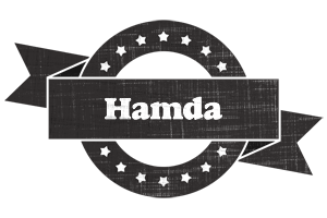 Hamda grunge logo