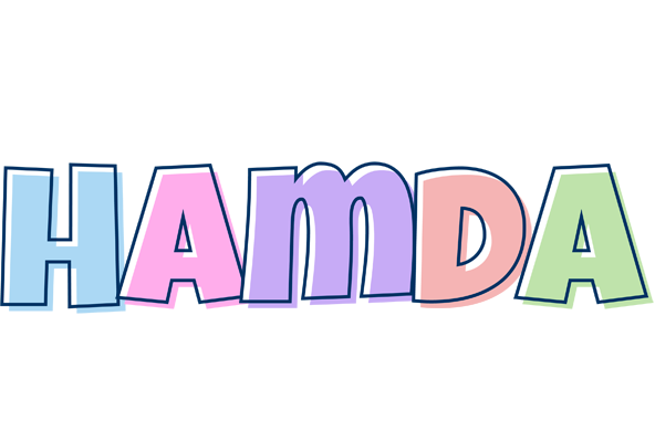 Hamda pastel logo
