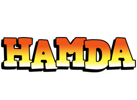 Hamda sunset logo