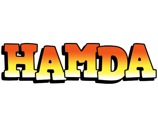 Hamda sunset logo