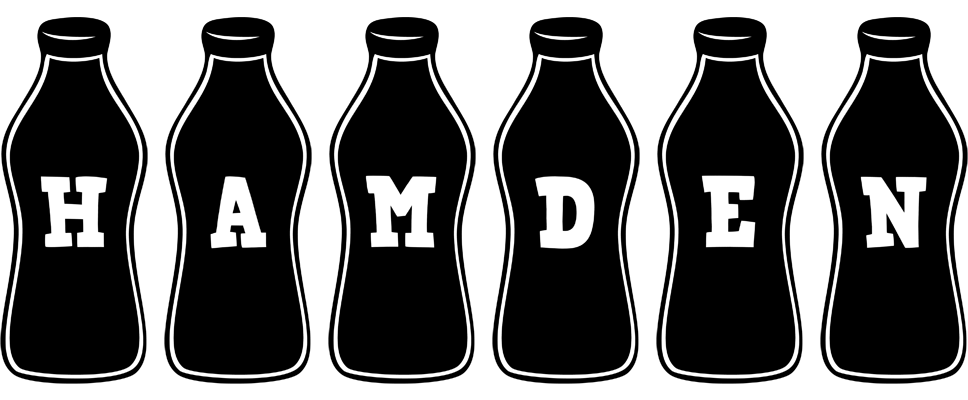Hamden bottle logo