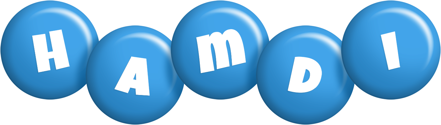 Hamdi candy-blue logo