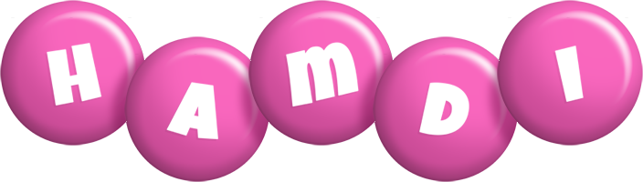 Hamdi candy-pink logo