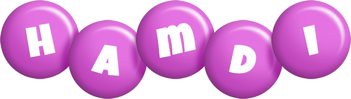 Hamdi candy-purple logo