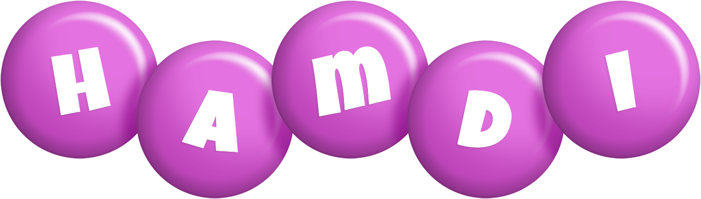 Hamdi candy-purple logo