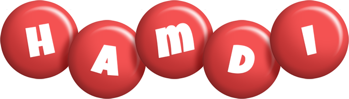 Hamdi candy-red logo