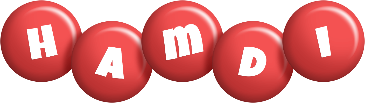 Hamdi candy-red logo