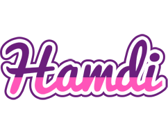 Hamdi cheerful logo
