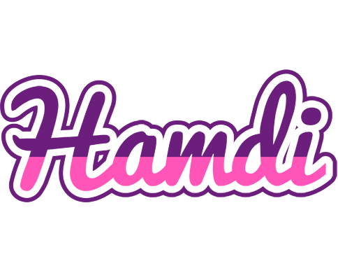 Hamdi cheerful logo