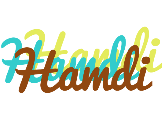 Hamdi cupcake logo