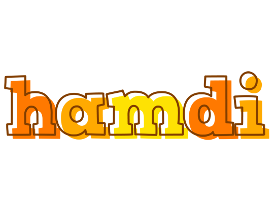 Hamdi desert logo