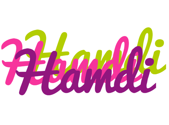 Hamdi flowers logo