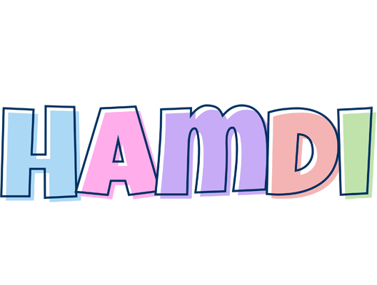 Hamdi pastel logo