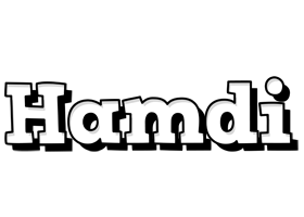 Hamdi snowing logo