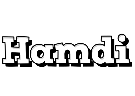 Hamdi snowing logo