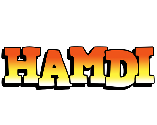 Hamdi sunset logo