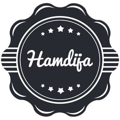 Hamdija badge logo