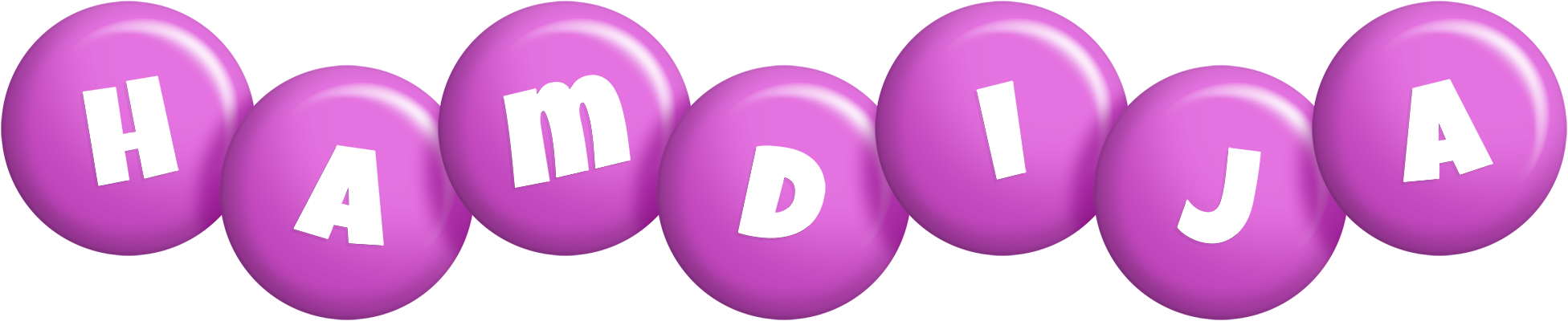Hamdija candy-purple logo