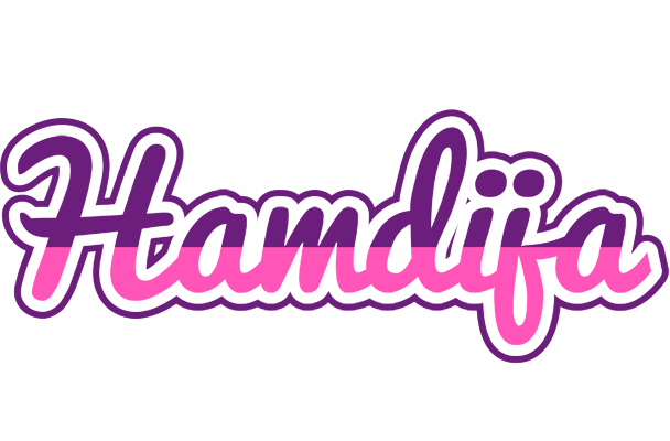 Hamdija cheerful logo