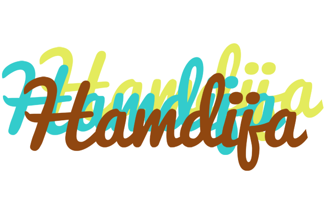 Hamdija cupcake logo