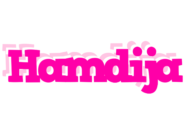 Hamdija dancing logo