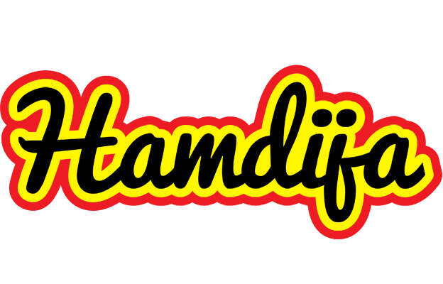 Hamdija flaming logo