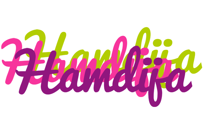 Hamdija flowers logo