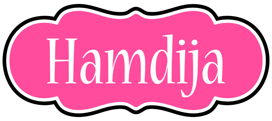 Hamdija invitation logo