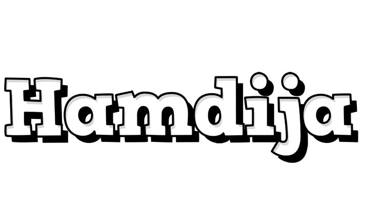 Hamdija snowing logo