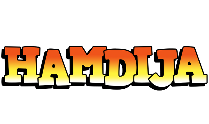 Hamdija sunset logo