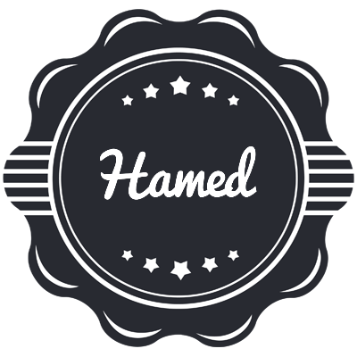Hamed badge logo