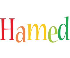 Hamed birthday logo