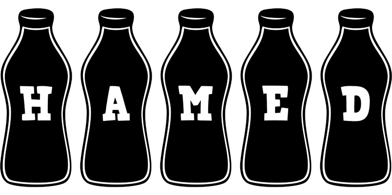 Hamed bottle logo