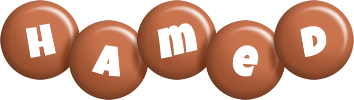Hamed candy-brown logo